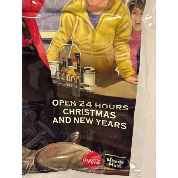 Waffle House Coca-Cola Santa “A Holiday Tradition Since 1955” Window Cling - Picture 2 of 4